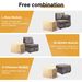 Vintage Modular Sectional Sofa, Convertible Multiple Combination Sofa Couch With Storage, Memory Foam, Vintage Copper Nail Modular Sectionals M-Middle Module GREY (1 Middle Stool)_maomaolike.com