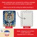 Alaskan Klee Kai My Angel Porcelain Ornament Christmas Tree Hanging Decorations For Home Christmas Holiday, Rectangle, Gift, Multicolor_maomaolike.com