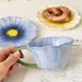 Niche Ladies' High-value Latte Cup Beautiful Coffee Cup And Saucer Set_maomaolike.com