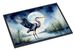 Blue Heron Under The Moonlight Doormat Front Door Mat Indoor Outdoor Rugs For Entryway, Non Slip Washable Low Pile, 24H X 36W_maomaolike.com