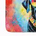 Black Labrador Hippie Dawg Memory Foam Kitchen Mat Machine Washable Anti-Fatigue Mat Cushion Comfort Bath Mat Or Kitchen Rug_maomaolike.com