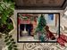 Irish Setter Cozy Christmas Doormat Front Door Mat Indoor Outdoor Rugs For Entryway, Non Slip Washable Low Pile, 24H X 36W_maomaolike.com