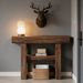 Console Table, 2-Tier Narrow Sofa Entryway Table With Storage_maomaolike.com