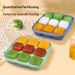 Silicone Toddler Baby Rice Mold Grade 9-Linked Bear Food Supplement Grinding Tool Steamed Cake_maomaolike.com