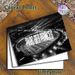 Parc Des Princes Stadium Painting Poster, Monochrome Night Aerial View Poster, Captivating Soccer Stadium Scene Ideal For Sports Rooms, Game Rooms And_maomaolike.com