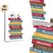 Shakespeare Classic Books Themed Painting Poster, Colorful Retro Stacked Literary Masterpieces Poster, Adds Refined Literary Ambiance, Ideal For Study_maomaolike.com