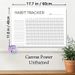 Habit Tracker Painting Poster, Minimalist Monochrome Habit Tracking Poster, Practical Tool To Record Daily Habits, Ideal For Home And Office_maomaolike.com