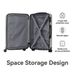 Luggage Sets ABS Hardshell 3pcs Luggage, Lightweight Durable Suitcase Sets Spinner Wheels Suitcase 20''24''28'' (White)_maomaolike.com
