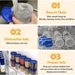 10 Pcs/pack 4oz Small Lids, Salad Dressing Container To Go Airtight Leakproof Condiment Containers With Screw_maomaolike.com
