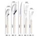 5pcs Silverware Set Flatware Cutlery Set For 1,18/10 Stainless Steel Forged ABS Plywood Rivet Handle Mirror Polished Dishwasher Safe Durable_maomaolike.com