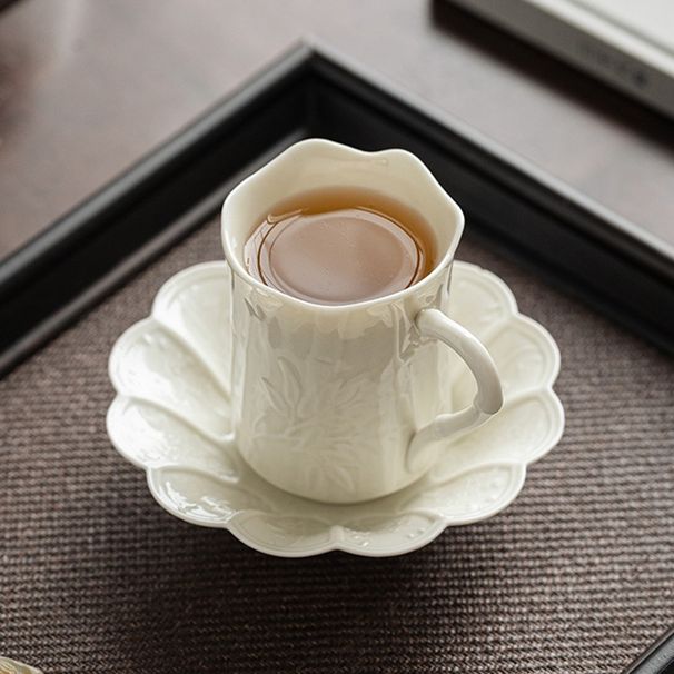 High-end And Exquisite Ceramic Coffee Cup And Saucer Set For Home Use, Including A Single Master Cup For Chinese-style Afternoon Tea_maomaolike.com