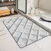 Bathroom Mat Toilet Mat Shower Mat Entrance Rug Absorbent Non-Slip Mat Soft Quick-Dry Machine Washable_maomaolike.com
