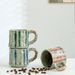 Japanese Style Coarse Pottery Ins Style Coffee Cup, High Aesthetic Handmade Ceramic Cup_maomaolike.com
