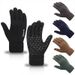 Iwarm Love Men's Women's Knitted Touch Screen For Winter Outdoor Cold Protection And Warmth With Velvet Jacquard Gloves_maomaolike.com
