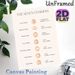 Seven Chakras Painting Poster, Minimalist Gold Line Art Poster, Informative Chakra Guide For Spiritual Practice, Suitable For Yoga Studio, Meditation_maomaolike.com