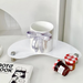 Three Dimensional Bow Cup, Mug, Electroplated Ceramic Cup_maomaolike.com