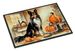 Collie Fall Kitchen Pumpkins Doormat Front Door Mat Indoor Outdoor Rugs For Entryway, Non Slip Washable Low Pile, 24H X 36W_maomaolike.com