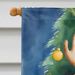 Vizsla Christmas Reindeer House Flag Large Porch Sleeve Pole Decorative Outside Yard Banner Artwork Wall Hanging, Polyester, House Size, Multicolor_maomaolike.com
