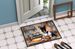 Miniature Pinscher Fall Kitchen Pumpkins Doormat Front Door Mat Indoor Outdoor Rugs For Entryway, Non Slip Washable Low Pile, 24H X 36W_maomaolike.com