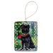 Affenpinscher Christmas Porcelain Ornament Christmas Tree Hanging Decorations For Home Christmas Holiday, Rectangle, Gift, Multicolor_maomaolike.com
