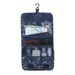 Hanging Travel Toiletry Bag, Waterproof Foldable Cosmetic Organizer With Hook, Portable For Gym Swimming & Hotel Use_maomaolike.com
