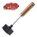 Wooden Handle Pine Meat Hammer Steak Beater_maomaolike.com