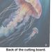 Deep-Sea Jellyfish Glass Cutting Board Decorative Tempered Glass Kitchen Cutting And Serving Board Large Size Chopping Board_maomaolike.com