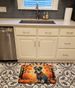 Schnauzer Fall Memory Foam Kitchen Mat Machine Washable Anti-Fatigue Mat Cushion Comfort Bath Mat Or Kitchen Rug_maomaolike.com