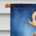 Labradoodle Christmas Reindeer House Flag Large Porch Sleeve Pole Decorative Outside Yard Banner Artwork Wall Hanging, Polyester, House Size, Multicolor_maomaolike.com