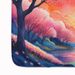 Cherry Blossom In Color Memory Foam Kitchen Mat Machine Washable Anti-Fatigue Mat Cushion Comfort Bath Mat Or Kitchen Rug_maomaolike.com