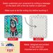 Siberian Husky Christmas Porcelain Ornament Christmas Tree Hanging Decorations For Home Christmas Holiday, Rectangle, Gift, Multicolor_maomaolike.com
