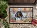 Black And Tan Coonhound The Chef Doormat Front Door Mat Indoor Outdoor Rugs For Entryway, Non Slip Washable Low Pile, 24H X 36W_maomaolike.com