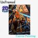 Anime Dancing Characters Painting Poster, Vibrant Dynamic Comic-style Poster, Eye-catching Artistic Decor Suitable For Living Room, Game Room_maomaolike.com