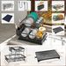 Godboat 2-Tier Dish Drying Rack - Dish Rack With Auto Drain-to-Sink & Mat_maomaolike.com