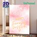 Lash Therapy Session Welcome Painting Poster, Soft Pink Watercolor Style Poster, Playful Humorous Text Design, Ideal For Beauty Salons And Lash_maomaolike.com