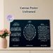 Islamic Calligraphy Painting Poster, Elegant White-on-Dark Traditional Islamic Scripts Poster, Serene Spiritual Decor Ideal For Home, Prayer Space_maomaolike.com