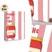Strawberry Jam Themed Painting Poster, Playful Cartoon Style Jam Jar With "Pump Up The Jam" Text Poster, Cheerful Design Ideal For Kitchen And Dining_maomaolike.com