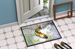 Red Fish On Map Doormat Front Door Mat Indoor Outdoor Rugs For Entryway, Non Slip Washable Low Pile, 24H X 36W_maomaolike.com