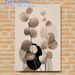 Eucalyptus Themed Painting Poster, Soft-toned Minimalist Botanical & Geometric Pattern Poster, Adds Calm Elegant Vibe, Ideal For Living Room, Bedroom_maomaolike.com