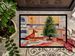 Miniature Pinscher Christmas Cookies Doormat Front Door Mat Indoor Outdoor Rugs For Entryway, Non Slip Washable Low Pile, 24H X 36W_maomaolike.com