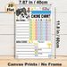 Gaming Themed Chore Chart Painting Poster, Vibrant Game Controller Illustrated Poster, Practical For Tracking Daily & Weekly Chores, Suitable For Home_maomaolike.com