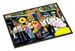 French Quarter Frolic Doormat Front Door Mat Indoor Outdoor Rugs For Entryway, Non Slip Washable Low Pile, 24H X 36W_maomaolike.com