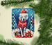 Dalmatian Christmas Porcelain Ornament Christmas Tree Hanging Decorations For Home Christmas Holiday, Rectangle, Gift, Multicolor_maomaolike.com