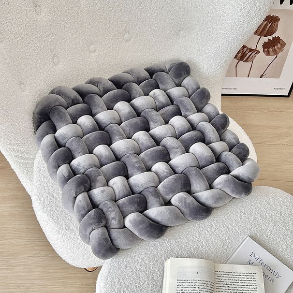 Home Garden Net Red Home Living Room Decoration Sofa Pillow Bedside Cushion Solid Color Hand Woven Cushion_maomaolike.com