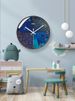 Yipula 7246 Modern Fashion Light Luxury Wall Art Silent Round Living Room Home Simple Quartz Clock_maomaolike.com