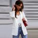 Women's Clothing Autumn and winter women's long sleeved small suit temperament professional slim top coat_maomaolike.com