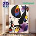 Abstract Surrealist Painting Poster, Vibrant Bold Whimsical Abstract Shape Poster, Artistic Organic Color-blocked Forms To Enhance Decor For Living_maomaolike.com