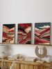 European And American Knitwear Styles, Mountain Peaks And Landscapes, Home Décor Paintings, Living Room Sofa Backdrop Artwork, Art Exhibition Pieces_maomaolike.com