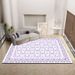 Living Room Rug Large Size Gorgeous Gold Frame Design Bedroom Rug Plush Thickened Machine Washable Thickened Underlay Interior Decorative Rug_maomaolike.com