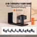 VEVOR Barn Door And Hardware Kit, 30" X 84" Wood Sliding Barn Door, Smoothly And Quietly, Barn Door Kit With 8-in-1 Floor Guide And Door Handle, Spruce Wood Panelled Slab, Easy To Install_maomaolike.com
